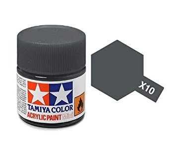 VERNICE ACRILICA TAMIYA X10 GRIGIO GUN METAL
