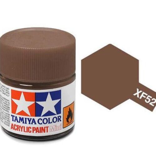 VERNICE ACRILICA TAMIYA XF52 FLAT EARTH – MARRONE TERRA OPACO