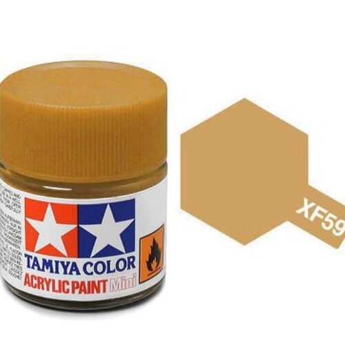 VERNICE ACRILICA TAMIYA XF59 DESERT YELLOW – GIALLO SABBIA DESERTO OPACO