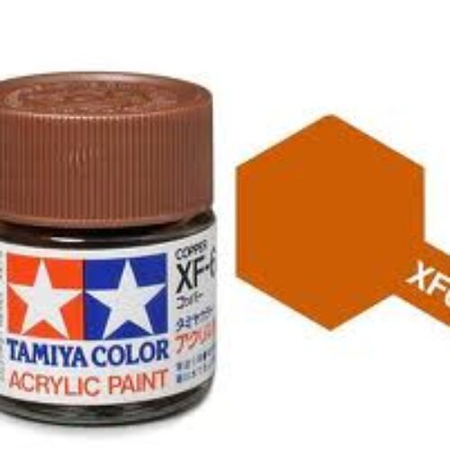 Colore vernice acrilica Tamiya per modellismo statico XF6 opaco