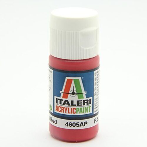 colore vernice acrilica Italeri per modellismo statico 4605AP gloss red navy