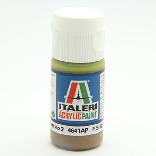 colore vernice acrilica Italeri per modellismo statico 4641AP flat marrone mimetico
