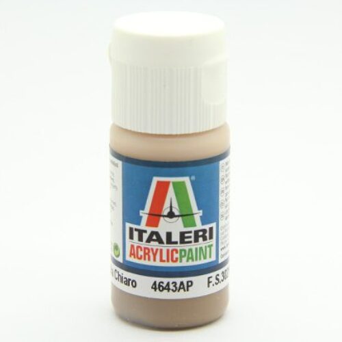 colore vernice acrilica Italeri per modellismo statico 4643AP flat nocciola chiaro