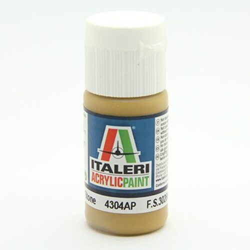 colore vernice acrilica Italeri per modellismo statico 4304AP marrone middle stone