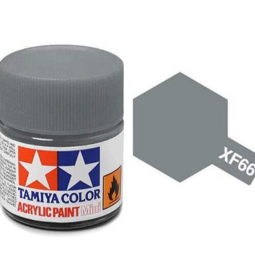 Colore vernice acrilica Tamiya per modellismo statico XF66 opaco