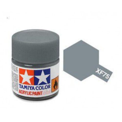 Colore vernice acrilica Tamiya per modellismo statico XF75 opaco