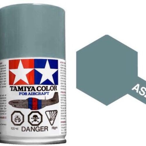 Spray Tamiya AS-25 Dark Ghost Grey 100ml modellismo statico