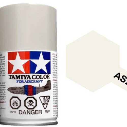 Spray Tamiya AS-20 Insigna White 100ml modellismo statico