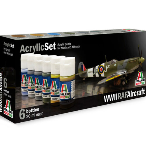 Set 6 Colori Italeri WWll RAF Aircraft