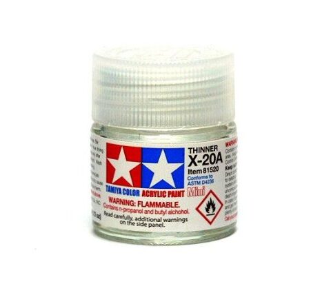 Diluente acrilico Tamiya X-20A 10ml 81520