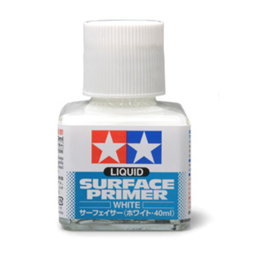 Primer Tamiya 40ml Liquid Surface Primer white 87096