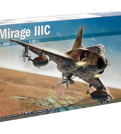 Mirage IIIC Italeri 2505 scala 1:32 decal 6 versioni
