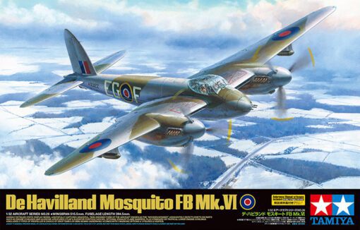 De Havilland Mosquito FB Mk.VI 1:32 Tamiya TA60326