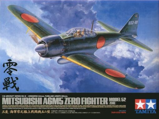 Tamiya 60318 Mistubishi A6M5 Zero Fighter Model 52