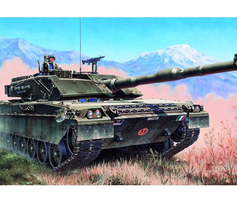 Trumpeter 00332  C1 Ariete MBT Carro Armato Principale Italiano Scala 1:35