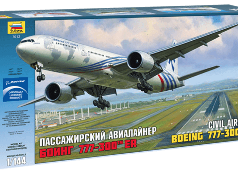 Zvezda Boing 777-300 1:144
