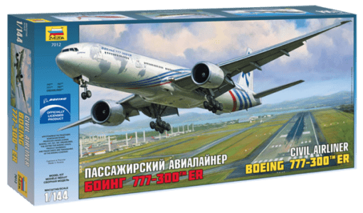 Zvezda Boing 777-300 1:144