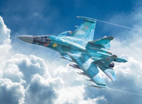 Aereo Italeri 1379 SUKHOI SU-34/SU-32 FN scala 1:72