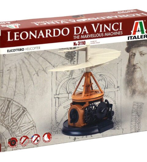 LE MACCHINE DI LEONARDO DA VINCI elicottero