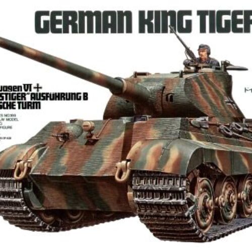 CARRO ARMATO KING TIGER porsche turret