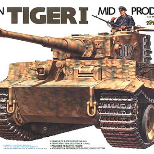 CARRO ARMATO TIGER I Mid production