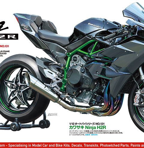 KAWASAKI NINJA H2R - TAMIYA 14131 SCALA 1:12