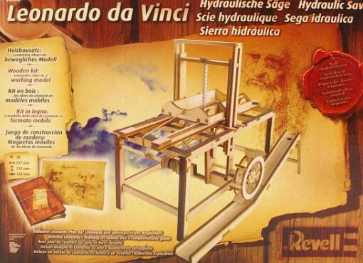 LE MACCHINE DI LEONARDO DA VINCI sega idraulica