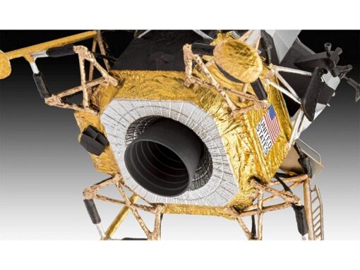 MODULO LUNARE LEM APOLLO 11 MODELLO REVELL 03701 SCALA 1/48 EDIZIONE 50° ANNIVERSARIO - immagine 4