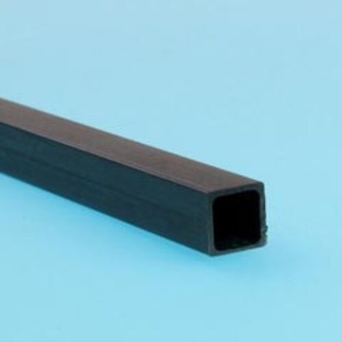 TUBOLARE QUADRO IN CARBONIO SEZIONE 3MM