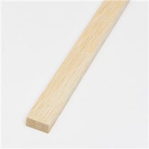LISTELLO DI BALSA SEZIONE RETTANGOLARE 2X8X1000 MM