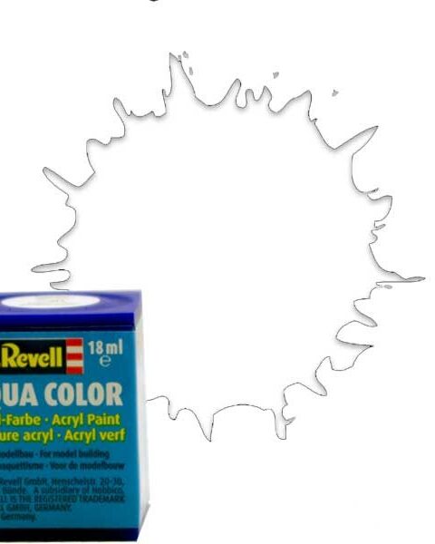 COLORE ACRILICO AQUA REVELL Clear mat 36102