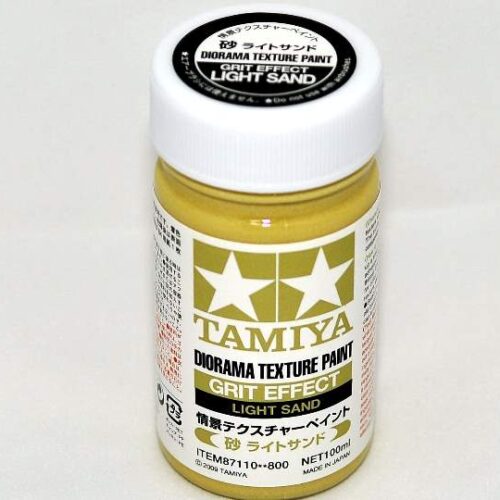 TAMIYA 87110 DIORAMA TEXTURE PAINT – GRIT EFFECT: LIGHT SAND