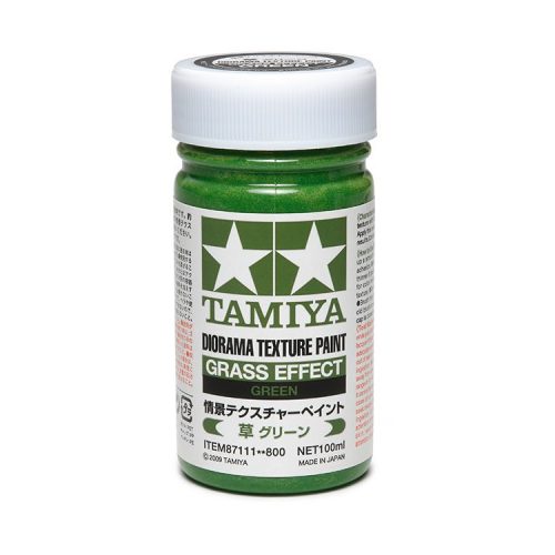 TAMIYA 87111 DIORAMA TEXTURE PAINT – GRASS EFFECT: GREEN