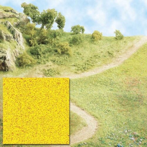 BUSCH B7054 POLVERINA ERBETTA GIALLO CHIARO PER DIORAMI 40 GRAMMI