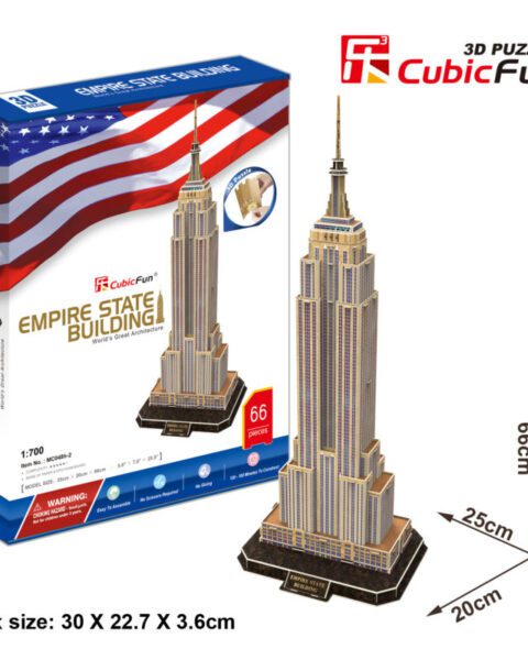 CUBIC FUN MC048H-2 EMPIRE STATE BUILDING SCALA 1:700