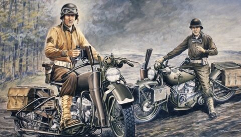 U.S. MOTORCYCLES - ITALERI 0322 - scala 1 : 35