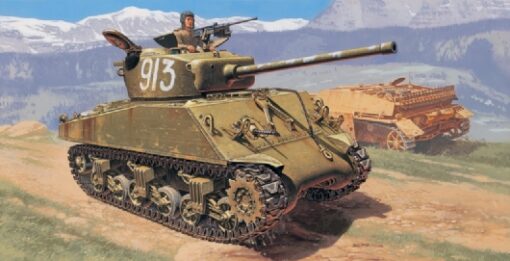 M4A2 76mm. ''WET'' SHERMAN - ITALERI 6483 - scala 1 : 35