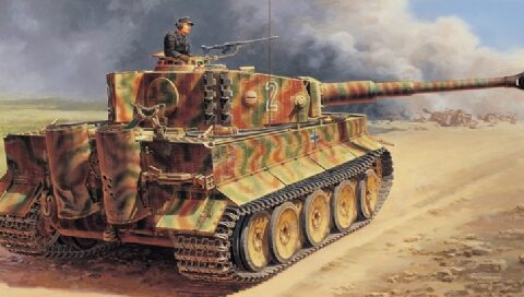 Pz.Kpfw.VI Tiger I Ausf.E mid production - ITALERI 6507 - scala 1 : 35