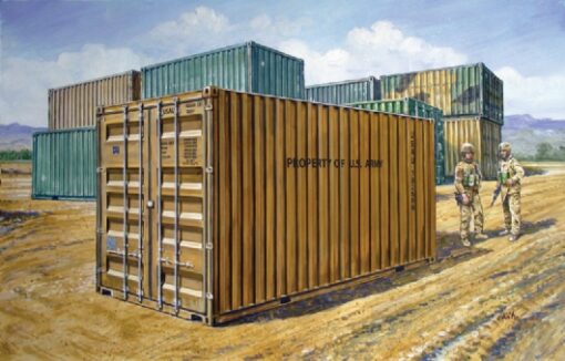 20’ MILITARY CONTAINER - ITALERI 6516 - scala 1 : 35