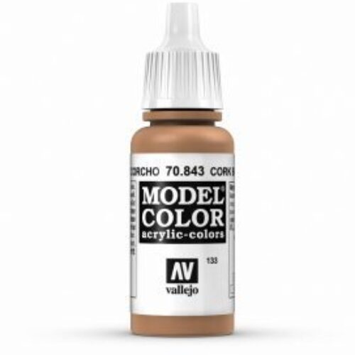 70843 Marrone Sughero Colore Acrilico Vallejo Model Color 17ml