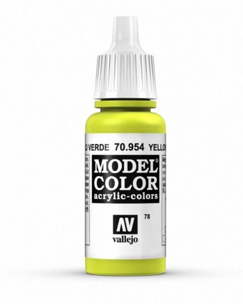 70954 Giallo Verde Colore Acrilico Vallejo Model Color 17ml