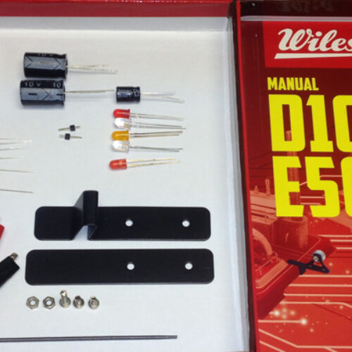 Wilesco E50 kit sperimentale senza motore a vapore