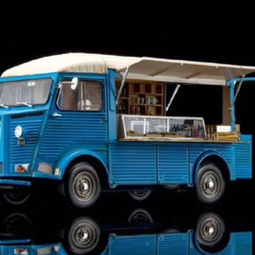 FURGONE CITROEN H VERSIONE CUCINA MOBILE MODELLO EBBRO SCALA 1:24 CODICE EB25008