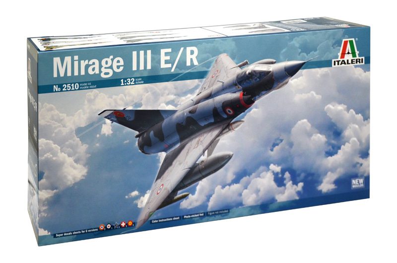 MIRAGE III E/R MODELLO ITALERI SCALA 1:32 CODICE 2510