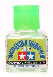 TAMIYA 87182 Extra Thin Cement (Quick-Setting)