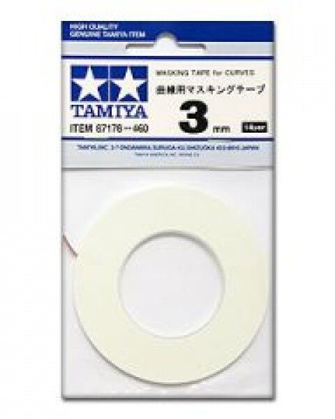 NASTRO PER MASCHERAMENTO FLESSIBILE ALTEZZA 3 mm PER CURVE - TAMIYA CODICE 87178