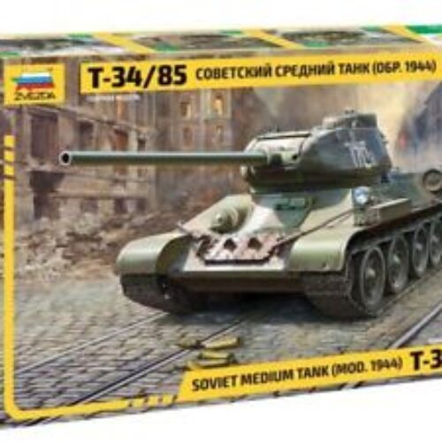 CARRO ARMATO T34/85 – ZVEZDA 3687 SCALA 1:35