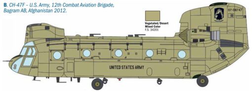 CHINOOK HC.2 CH-47F - ITALERI 2779 SCALA 1:48 - immagine 6