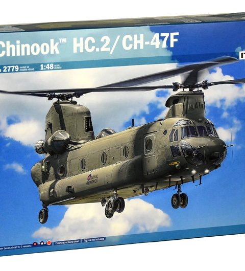 CHINOOK HC.2 CH-47F - ITALERI 2779 SCALA 1:48