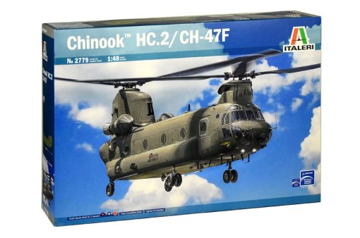 CHINOOK HC.2 CH-47F - ITALERI 2779 SCALA 1:48